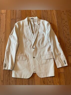 Express Men's Pinstripe Blazer / Sport Coat | Size 42R